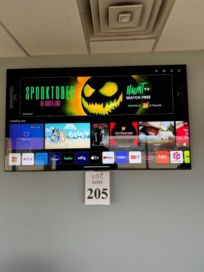 75" LG NANO 4K SMART TELEVISION
