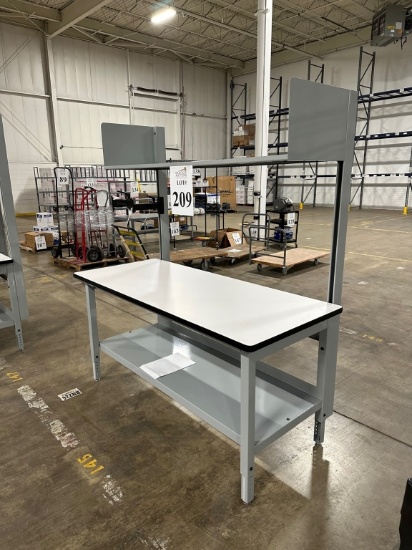 UNASSEMBLED PROLINE 72" X 30" X 79" WORKSTATION