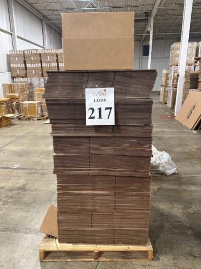 LOT CONSISTING OF APPROXIMATELY (350) ULINE BOXES