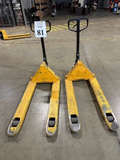 5,500 LB. CAPACITY PALLET JACKS
