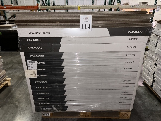LOT CONSISTING OF (1) PALLET OF PARADOR LAMINATE FLOORING