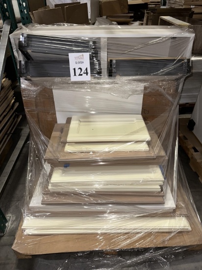 LOT CONSISTING OF FORMICA SHELVING