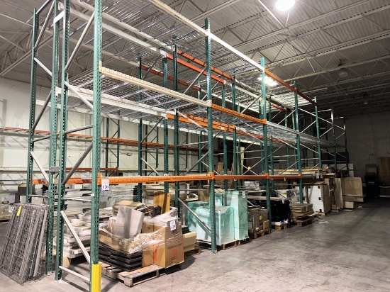 SECTIONS TEARDROP PALLET RACKING