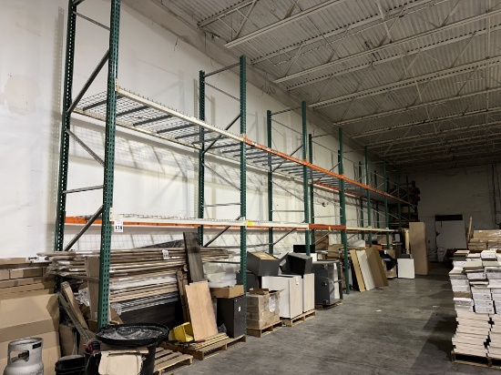 SECTIONS TEARDROP PALLET RACKING