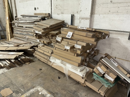LOT CONSISTING OF ASSORTED PRE-CUT CABINETRY SHELVING