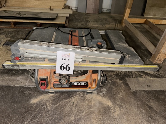 RIDGID 10" RADIAL ARM SAW, MODEL R4514