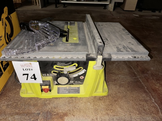 RYOBI 10" TABLE SAW