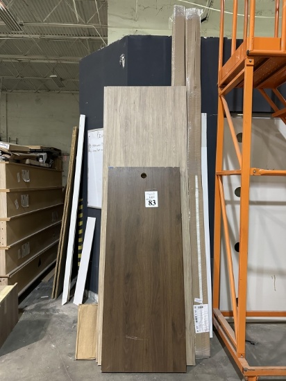LOT CONSISTING OF ASSORTED PRE-CUT CABINETRY PIECES