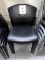 VINYL CLIENT CHAIRS WITH PLASTIC BACK