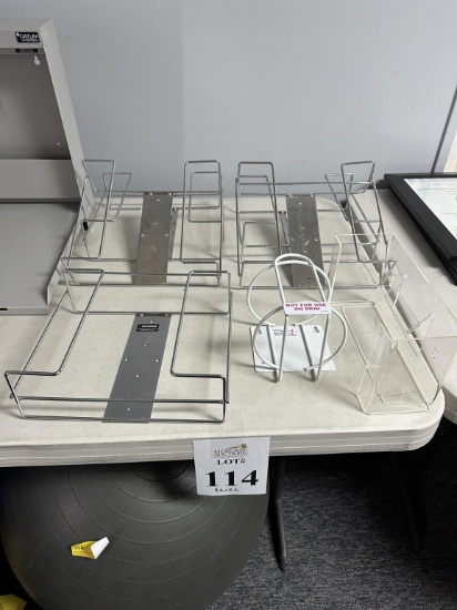 LOT CONSISTING OF ASSORTED FILE RACKS