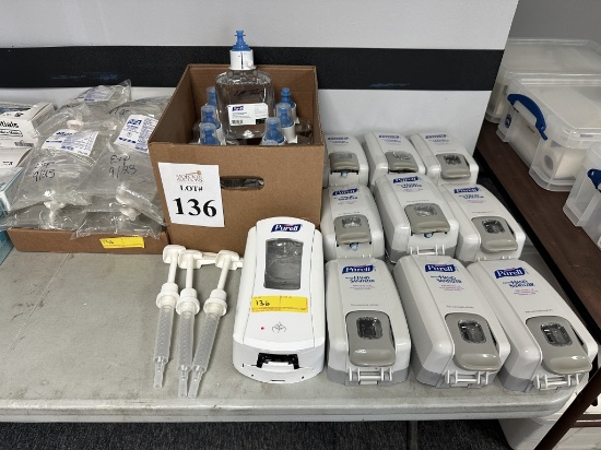 LOT CONSISTING OF PURELL SANITIZING SUPPLIES