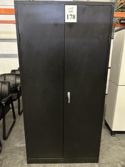STEEL WARDROBE STORAGE CABINET