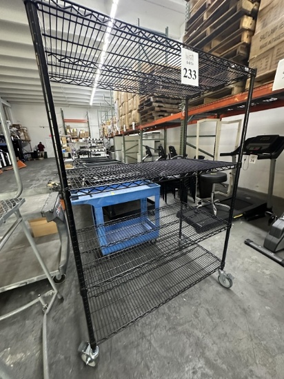 ULINE METRO RACK ON CASTERS