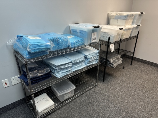 LOT CONSISTING OF MEDICAL PAPER TISSUE