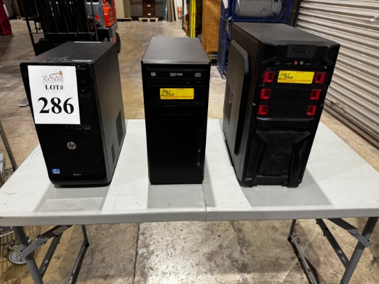 ASSORTED DESKTOP COMPUTERS