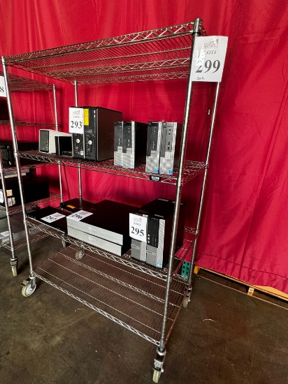 METRO RACK ON CASTERS