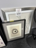 LOT CONSISTING OF (2) FRAMED PRINTS