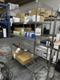 METRO RACK ON CASTERS