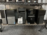 ASSORTED DELL DESKTOP COMPUTERS