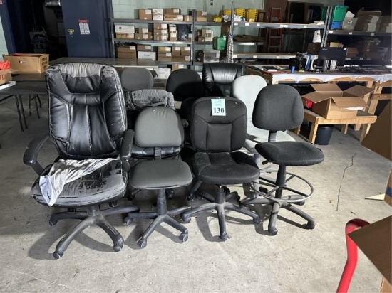 VARIOUS OFFICE CHAIRS