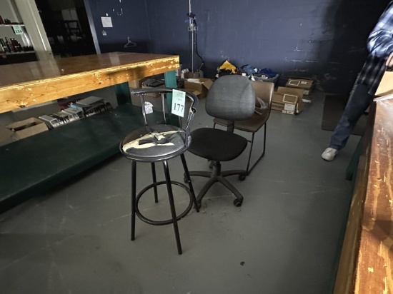 LOT CONSISTING OF (3) MISCELLANEOUS CHAIRS