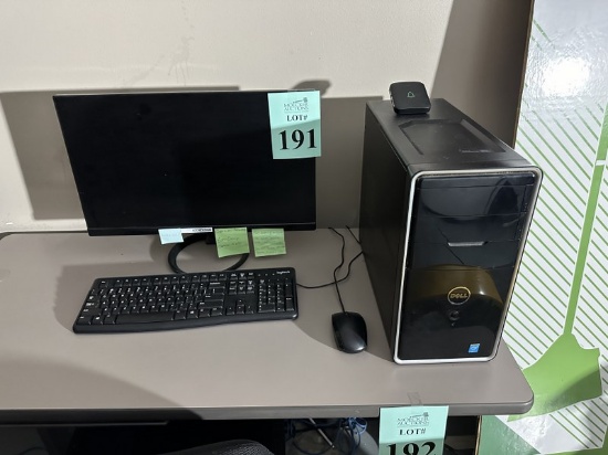 DELL i3 COMPUTER SYSTEM WITH MONITOR,