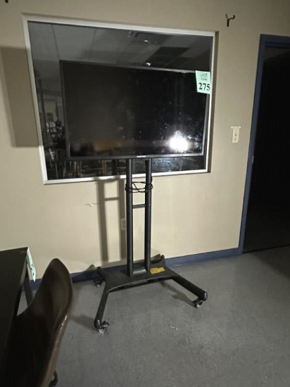 SCEPTRE 40" LCD TV ON PORTABLE STAND