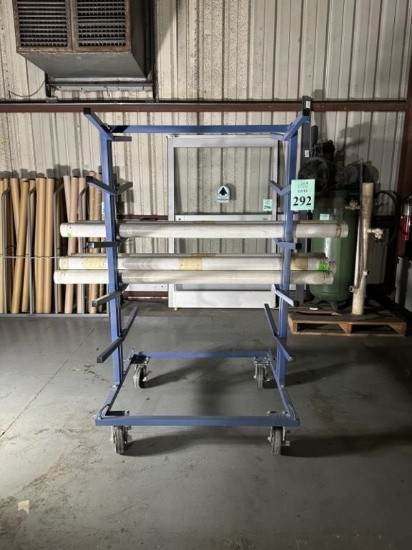 MATERIAL HANDLING RACK ON CASTERS