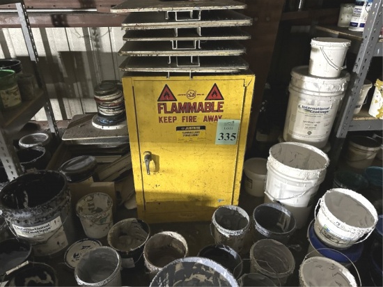 JUSTRITE FLAMMABLE LIQUID STORAGE CABINET