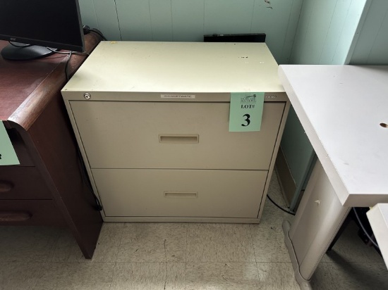 2-DRAWER METAL LATERAL FILE CABINET