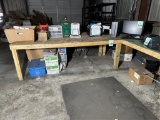 HOMEMADE WOOD WORKBENCHES