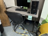 LOT CONSISTING OF METAL WORK FRAME WORKSTATION
