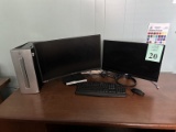HEWLETT PACKARD i5 COMPUTER SYSTEM WITH (2)