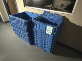 LOT CONSISTING OF (16) BLUE TOTES