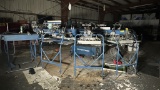 M&R SPORTSMAN TWELVE ARM SCREEN PRINTING MACHINE