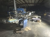 M&R BLUE MAX II FOUR ARM SCREEN PRINTING MACHINE