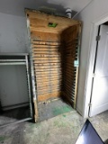 WOOD SCREEN PRINT RACK