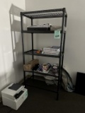 METRO RACK WITH CONTENTS