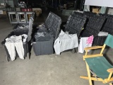 HEAVY DUTY TOTES WITH MISCELLANEOUS APPAREL IN