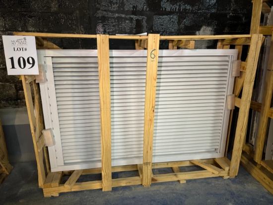(NEW) GREENHECK LOUVERS KYNAR FINISH