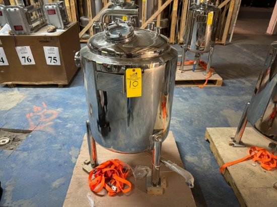 (NEW) CEDERSTONE, 100L JACKETED PRE-HEAT TANK