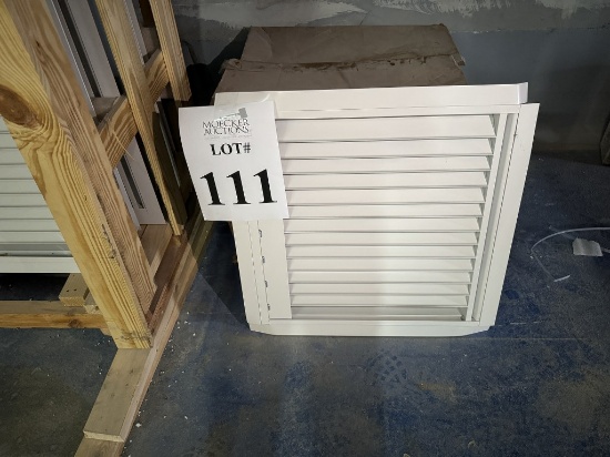 (NEW) GREENHECK LOUVERS KYNAR FINISH