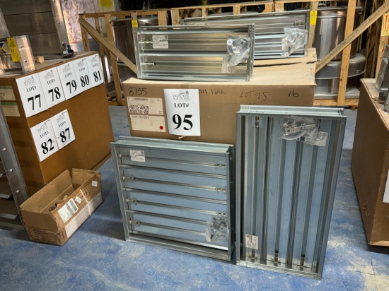 (NEW) GREENHECK MANUAL VOLUME DAMPERS