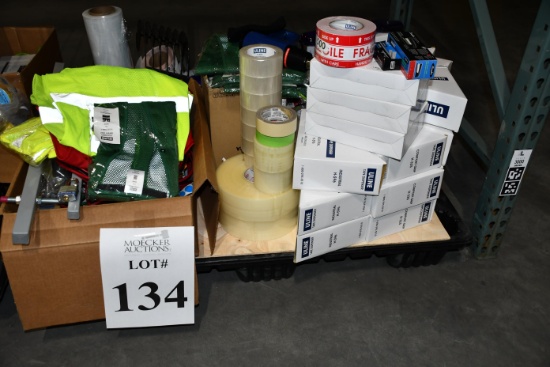 LOT CONSISTING OF ASSORTED WAREHOUSE SUPPLIES