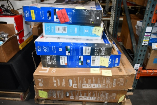 LOT CONSISTING OF NON FUNCTIONING TV'S (6)