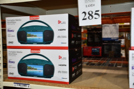 AIWA PORTABLE MEDIA BOOMBOX