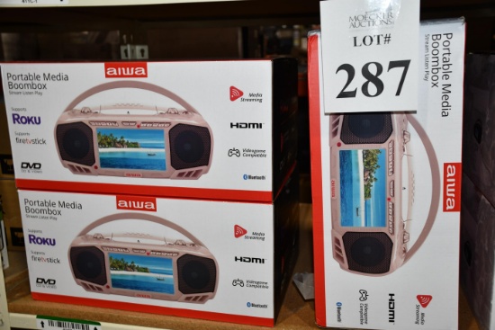 AIWA PORTABLE MEDIA BOOMBOX