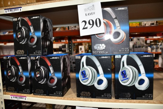 SMS STAR WARS ON EAR WIRED HEADPHONES