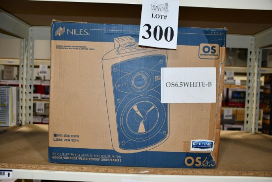 NILES OS 6.5 WHITE INDOOR OUTDOOR SPEAKER