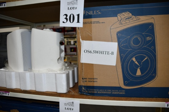 NILES OS 6.5 WHITE INDOOR OUTDOOR SPEAKERS